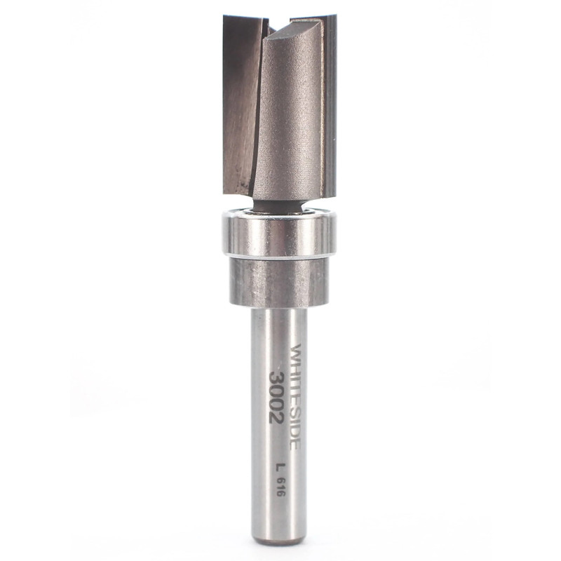 Bearing Template Router Bit - Shank:1/4" - Diameter:1/2" - Cutting Length:3/4"